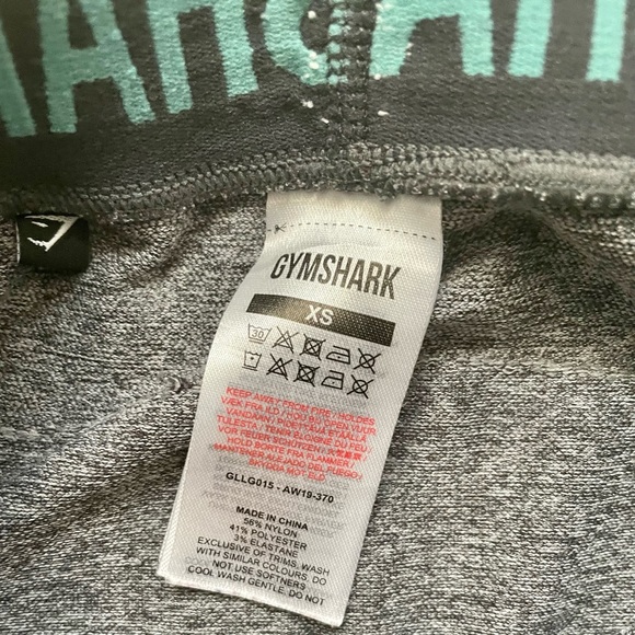 Gymshark Turquoise & Grey Leggings - Picture 7 of 7